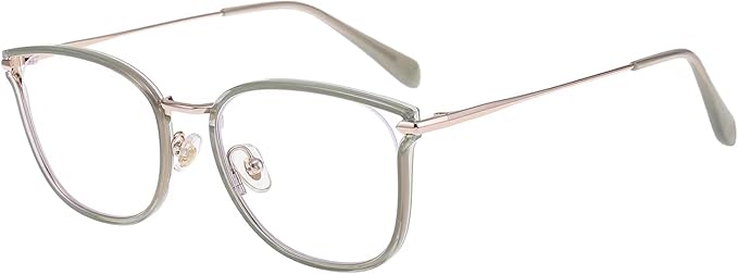 GUDVUE Blue Light Glasses, Computer/Gaming/TV/Phones Glasses for women, Anti Glare/UV400/Eye Strain