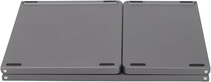 Gugxiom Foldable Wireless Keyboard with Touchpad, Foldable Design 63 Keys BT 3.0 Keyboard for Smartphone Tablet Laptop Travel, Mute, Pocket Size, USB Charging (Dark Gray)