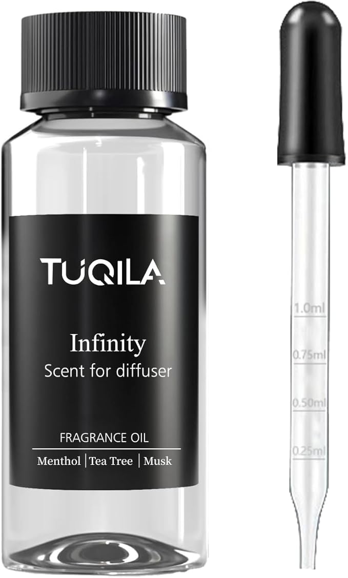 Tuqila Luxury Waterless Diffuser Oil Infinity, Essential Scent Oil Usage Cold Air Waterless Diffuser, Scents Oils for Home Bottle120 ML Natural Flavour