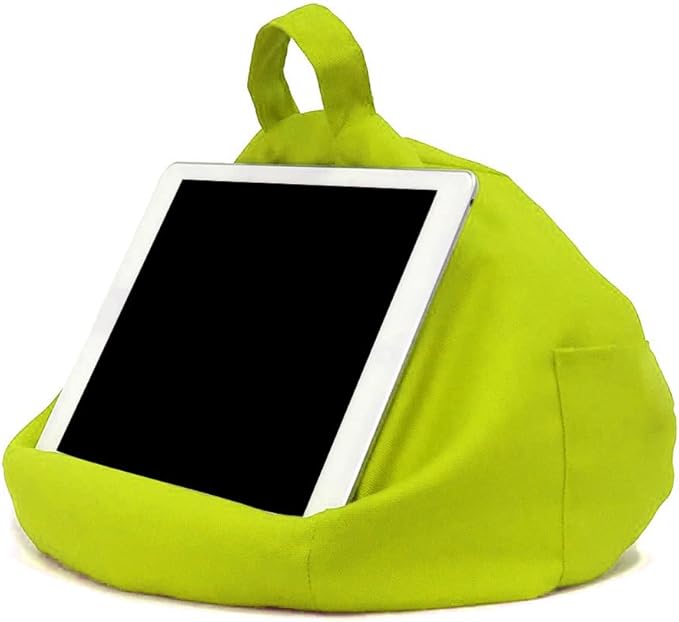 Book Pillow for Reading in Bed, Bed Tablet Holder, Portable Bean Bag Holder, for Bedtime Adventures, Portable Travel Cushion, for Standing Computers, Books, Tablets