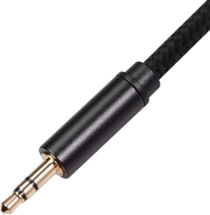 Smithok 2 Pack 3.5mm to 1/4 inch Female Headphone Adapter, Quarter 1/4 inch 6.35mm Stereo Female Jack to 1/8 inch 3.5mm Male Audio Adapter for Headphone, Amplifiers, Guitar, Amp etc.- 12inch/30cm