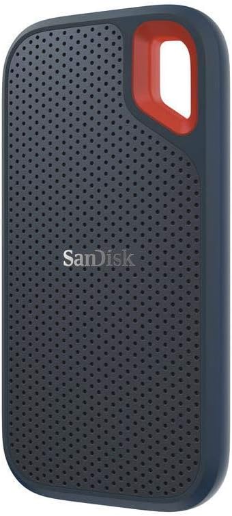 SanDisk 500GB Extreme Portable External SSD - Up to 550MB/s - USB-C, USB 3.1 - SDSSDE60-500G-G25