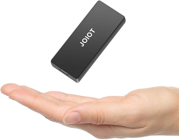 Portable SSD External Solid State Drive 120GB Hard Drive, USB 3.2 Type C External - 400MB/S Data Transfer, Mini Aluminium Alloy Portable SSD for Mac Windows Android Linux(120GB)