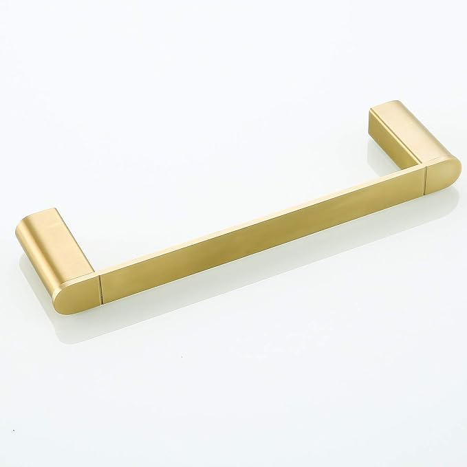 RANDOM 12 inch Brushed Gold Towel Bar,Bathroom Hardware Accessories Towel Rack,for Bathroom Kitchen SUS 304 Stainless Steel,Contemporary Style Wall-Mounted Hand Towel Holder 96026-2-12BG.
