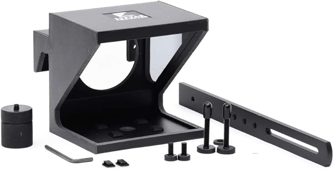 The Original Compact Personal Teleprompter for Video Production. No Studio Required. Perfect for DSLRs, Webcams, and Built-in Laptop Cameras. Use with iOS or Android.