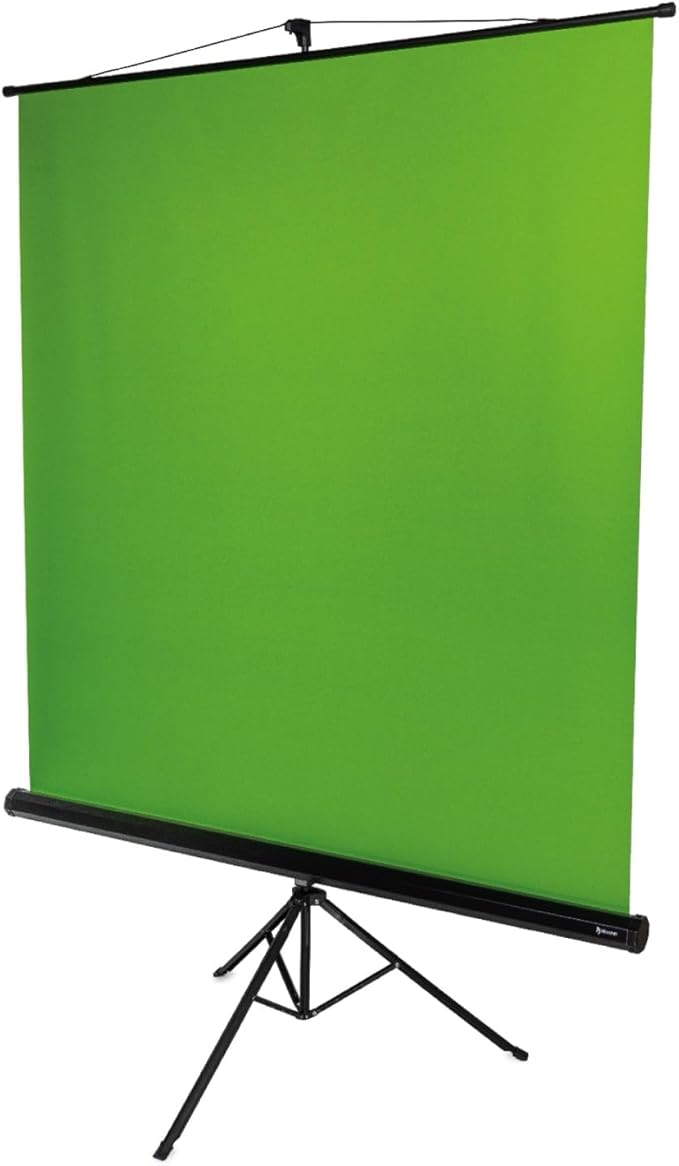 Arozzi Ultrawide Green Screen 63" x 62" Portable Collapsible Wrinkle-Resistant Chromakey Greenscreen Background for Photography and Video Collapsible