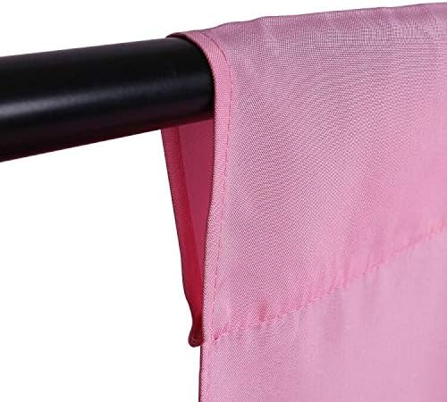 GFCC Pink Backdrop Photography Background - 6FT x 10FT Photo Backdrop for Photoshoot Photography Video Recording Background Screen Picture Curtain