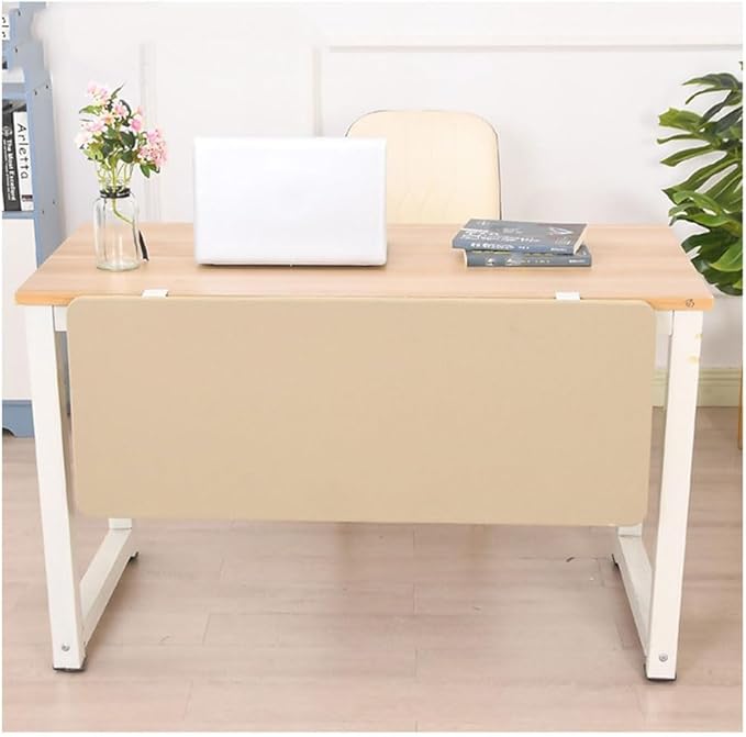 Desk Privacy Divider, Desk Divider Sound Proof Dividers Privacy Shields for Under The Table Privacy Panels for Students and Office Divider(Beige,120X40cm)