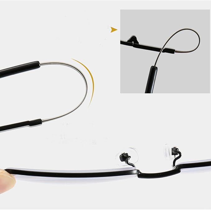 Progressive Multifocus Computer Reading Glasses Blue Light Blocking No Line Lenses Multifocal Readers for Men and Women