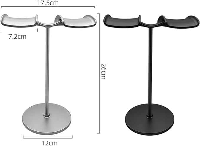 Hosann Century Headphone Stand Holder, Stable Portable Space,Saving Multi,Headphone Holder for Home, Office, Desktop, Gaming Setup