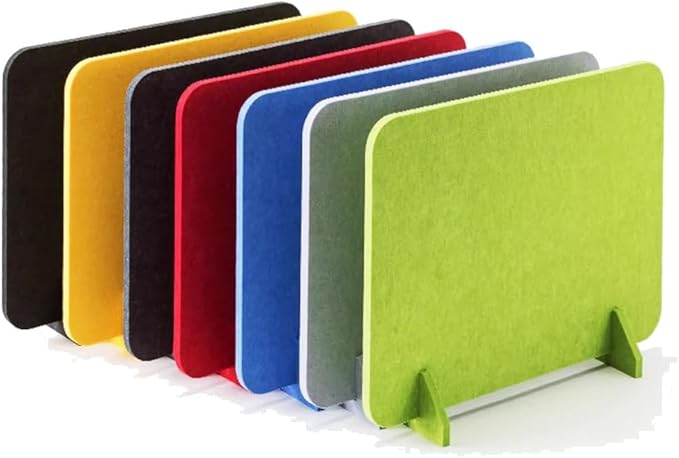 Acoustic Desk Divider for Privacy, Noise Reduction Panel, Home Office Partition, Visual Distraction Blocker, Stylish, Soundproof Workstation Separator