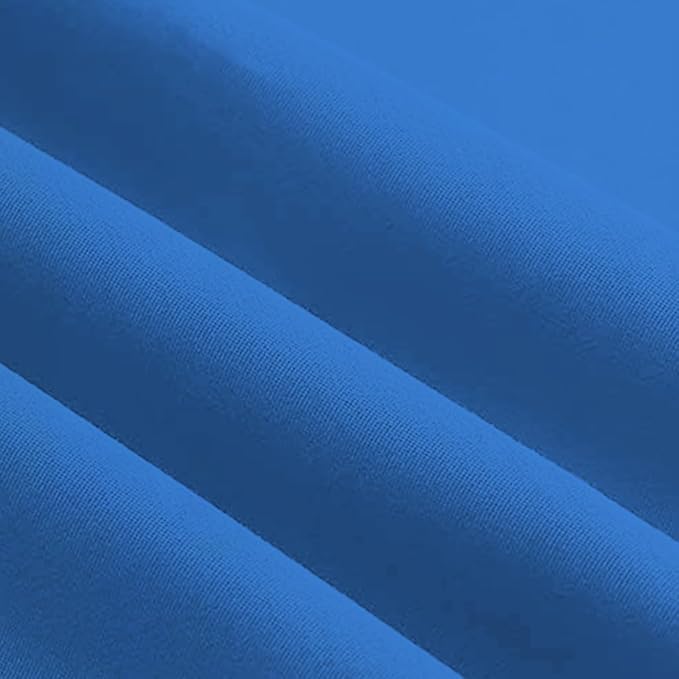 6x8 Ft Polyester Blue Photo Backdrop for Photoshoot Background for Photography Screen Video Recording Blue Screen Photo Background Streaming Video Shooting Backdrop