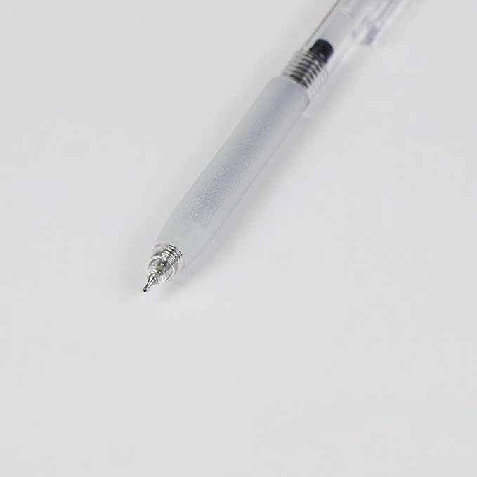 U-RIGHT Silent Clicker Medium Point (0.7mm), Black Gel Ink Pens, 12 Count - Home, Office, School, Journaling, Writing, Note-Taking, Teacher Supplies