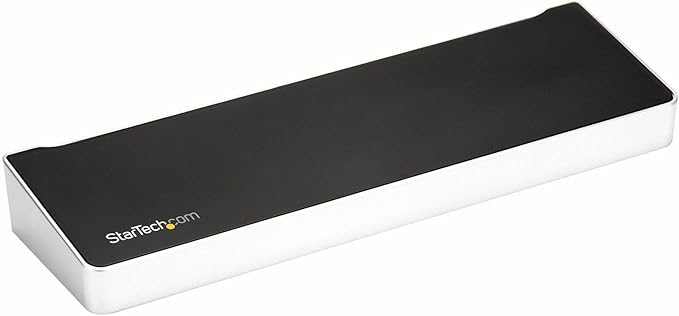 StarTech.com USB-C Triple Monitor Docking Station for MacBook Pro / Air M1 M2 M3 M4 & Windows, Universal 4K HDMI DP Dock, Thunderbolt Compatible, 100W Laptop Charging - TAA