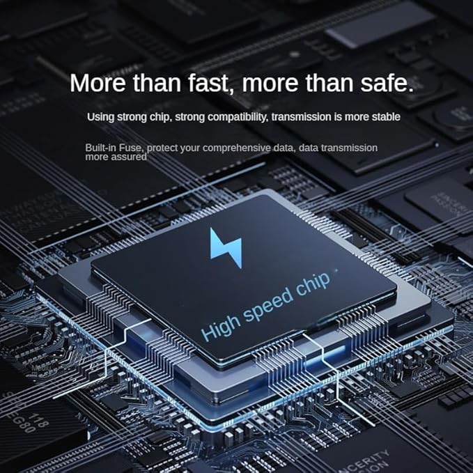 High-Speed 8-in-1 USB 3.0/USB-C OTG Card Reader - 104MB/s CF/SD/TF/MS Adapter with Dual Ports & LED | Mac/PC/Android