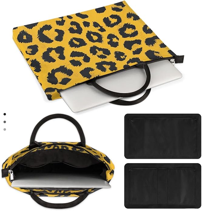 Hsnar 15.6 Laptop Case Briefcase Handbag with Accessory Pocket Slim Laptop Bag Laptop Sleeve