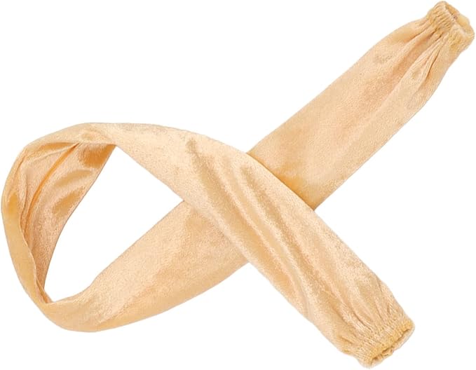 Chain Cover Wire Flannelette Cloth, Cable Cover Chain Sleeve with Zipper, 60cm Length 5cm Width Fabric Cover for Chandelier Chain Protection, Isolate Water and Dust for L (Beige)