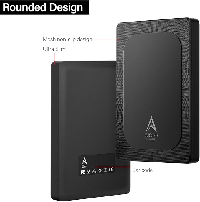 750GB Ultra Slim Portable External Hard Drive HDD-USB 3.0 for PC, Mac, Laptop, PS4, Xbox one,Xbox 360-Super Fast Transmission
