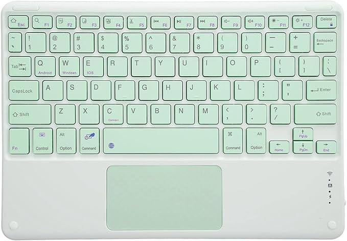 SUNGOOYUE Ultra Slim Keyboard with Touchpad 78 Keys Keyboard Portable Keyboard for Smart Phones Tablets Laptops ()