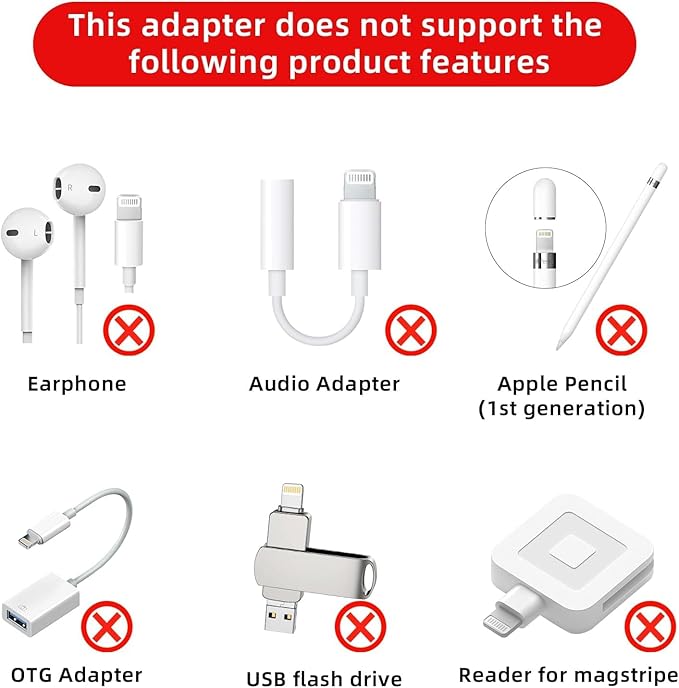 4 Pack Lightning to USB C Adapter for iPhone 15/16/17/17 Pro Max/Plus,Samsung S25,Support Charging & Data Transfer,Type C Charger Connector Cable,Lightning Female to USB C Male Adapter,Not for Audio