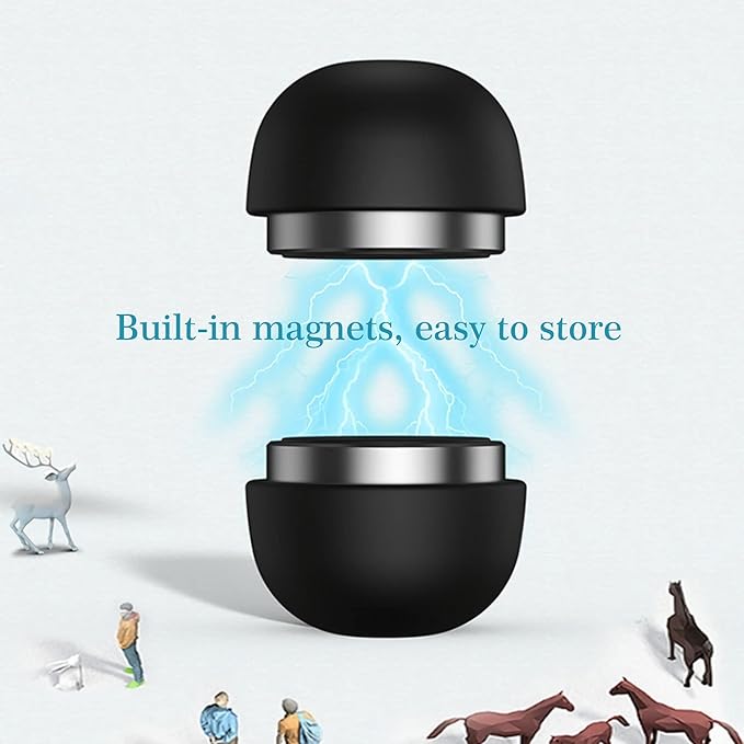 COPORA Laptop Cooling Stand, Portable Magnetic Laptop Cooler, Small Invisible Cooler Ball, Ergonomic Laptop Stand for Computer