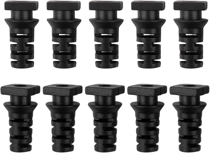 Cable Gland Connector Rubber Cable Sleeve for Power Tool Cord Protector, Strain Relief Bushing for Angle Grinder and Electric Drill,(3.5mm-Black)