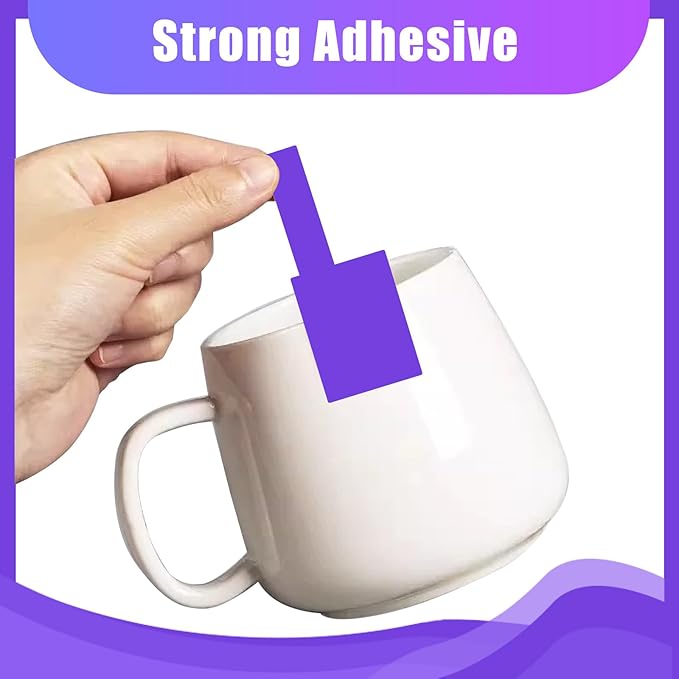600 PCS Cable Labels - 12 Color Wire Tags for Laser Printing & Handwriting, Waterproof Tear-Resistant Cord Organizers, Strong Adhesive for IT, Office & Industrial Use