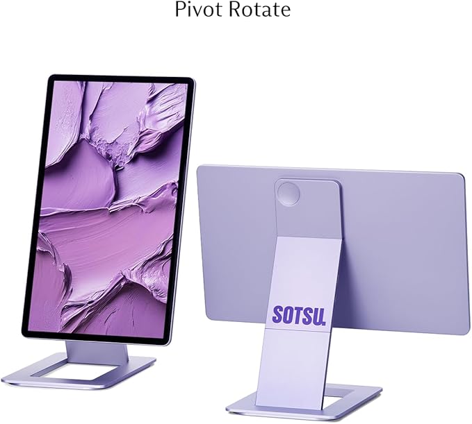 SOTSU FlipAction Touch 14" Premium Portable Monitor SFA14TCLL | FHD IPS Pivoting Dual Laptop Screen | Touchscreen for Cellphone, Gaming, and Travel | PC, Chrome, Android, DeX Compatible