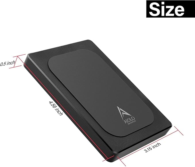 320GB External Hard Drive Ultra Slim Portable HDD-USB 3.0 for PC, Mac, Laptop, PS4, Xbox one,Xbox 360 HD-A4