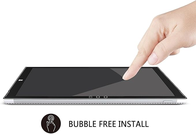 Megoo Screen Protector for Surface 3 10.8 Inch, Tempered Glass - Bubble Free - Ultra Clear - High Sensitive Screen (Lifetime Replacement)