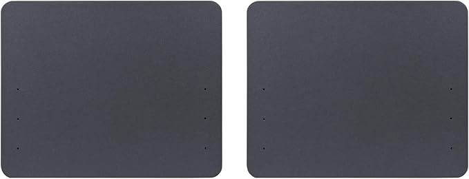 Progressive Desk Privacy Acoustic Panel 2 x 29″ - Desk Divider - 29 Inch Sound Proof Dividers - Dark Gray