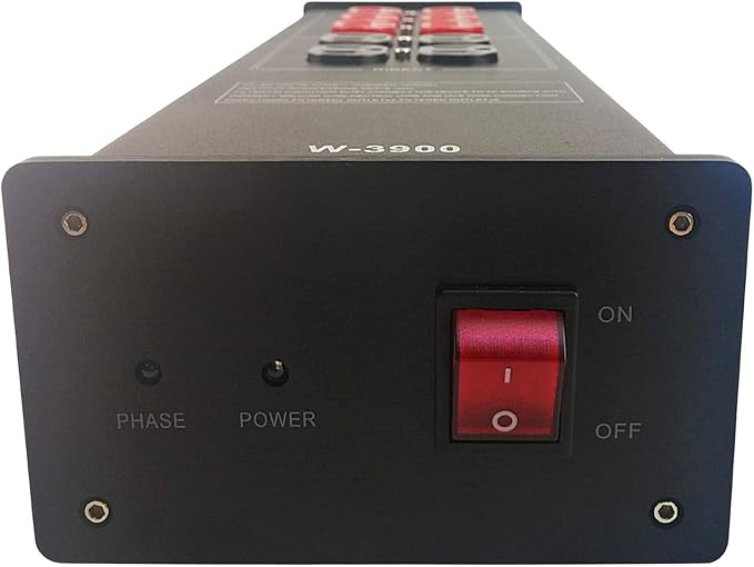 AC Power Filter Power Conditioner - WAudio AC Power Purifier with Surge Protector, Black