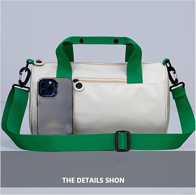Small Gym Bags Crossbody Tote Workout Travel Duffle Bags For Daily Outdoor Exercise Cycling Swimming Dance Sport (Purple, M)