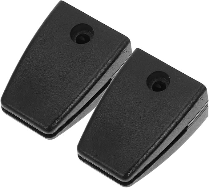 Homoyoyo 2pcs Desk Partition Clips for Office Adjustable Sneeze Guard Clamp Soundproof Baffle Desk Divider Mobile Clip
