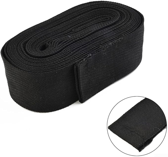 HanOaki Nylon Protective Gear Sleeve Sheath Cable Cover for Welding Torch Hydraulic Hose 25 Feet Length 40mm Diameter