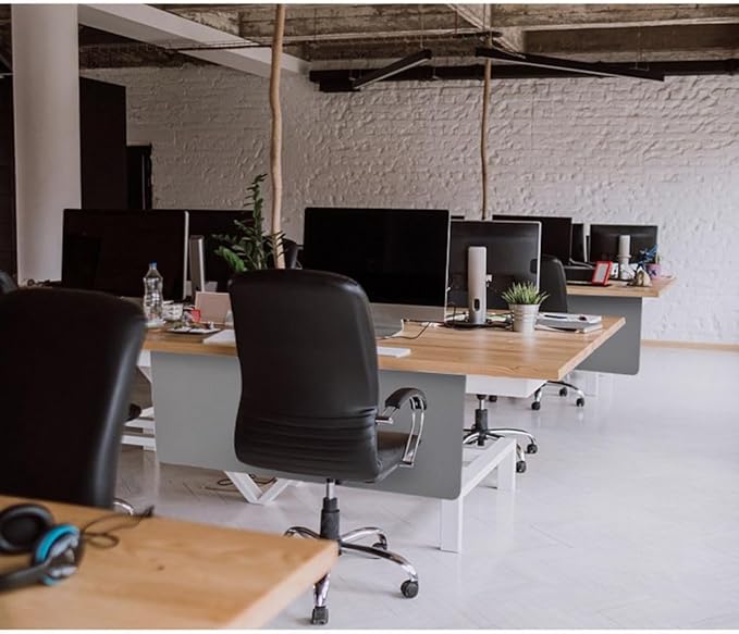 Desk Privacy Divider, Desk Divider Sound Proof Dividers Privacy Shields for Under The Table Privacy Panels for Students and Office Divider(White,100X40cm)