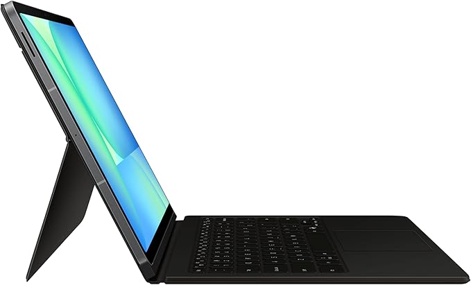 SAMSUNG Galaxy Tab S10 FE+ 13.1” 256GB WiFi Android Tablet + Book Cover Keyboard Slim, Long Battery Life, Powerful Processor, S Pen, US Version, 2025, 2 Yr Manufacturer Warranty, Gray