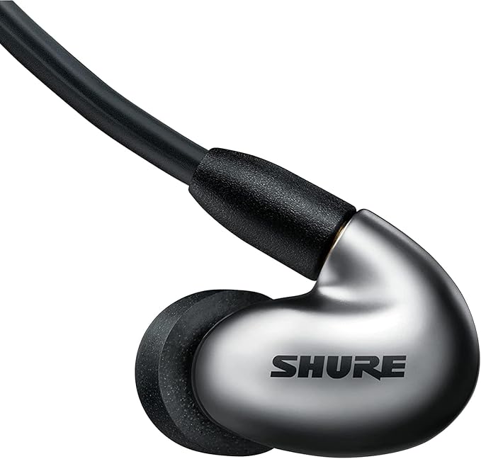 Shure SE846 PRO Gen 2 Wired Sound Isolating Earphones, High-End in-Ear Earbuds with Four Hi-Def Drivers, Customizable Sound Filters, Gray (SE846-GR+2)