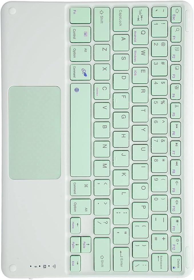 SUNGOOYUE Ultra Slim Keyboard with Touchpad 78 Keys Keyboard Portable Keyboard for Smart Phones Tablets Laptops ()