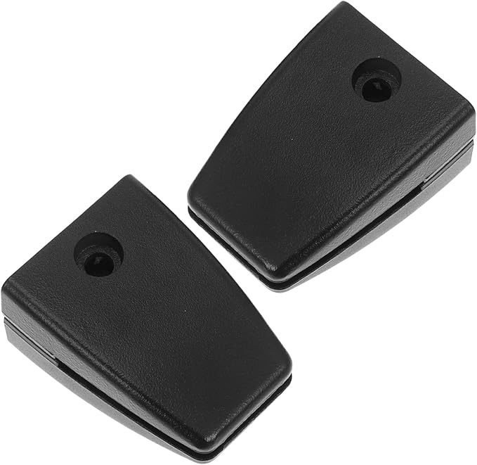 Adjustable Office Desk Divider Clip 2pcs Glass Privacy Panel Clamp for Sneeze Guard Soundproof Baffle Support for Workspaces Black