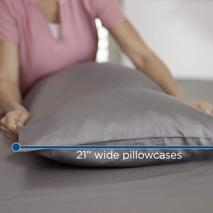 MyPillow Giza Dreams Bed Sheets, 100% Certified Giza Egyptian Cotton, Deep Pocket, Sateen Weave [RV Queen, Sage]