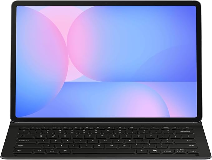 SAMSUNG Galaxy Tab S10 FE+ 13.1” 128GB WiFi Android Tablet + Book Cover Keyboard Slim, Long Battery Life, Powerful Processor, S Pen, US Version, 2025, 2 Yr Manufacturer Warranty, Blue