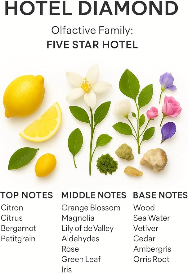 SevenAromas Hotel Scent Diffuser Oil, Luxury Hotel-Inspired Essential Oil for Aromatherapy & HVAC Diffusers – Premium Dropper Bottle - 145 ml 5 FL oz (Hotel Diamond)