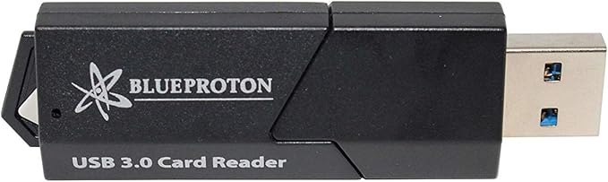 USB 3.0 Multi-Card Reader: Ultimate Portable Data Companion (Black)