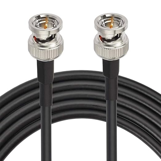 Superbat 3G SDI HD-SDI Cable BNC Jumper Thin Short Belden 1855A - 2M/6ft - Supports HD-SDI/3G-SDI/4K/8K Video,Precision SDI Video Cable (1Pcs)