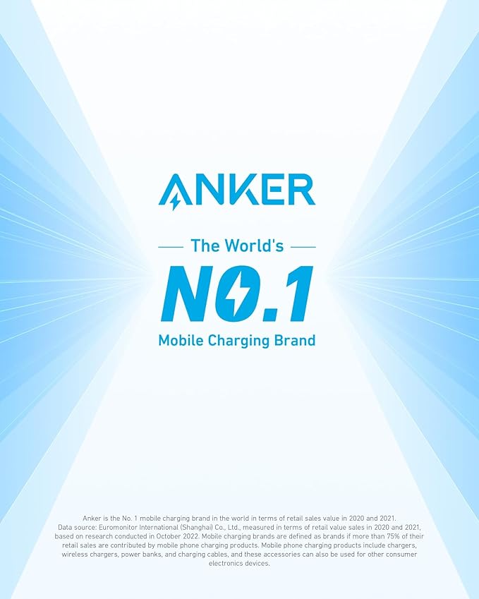 Anker (Pack of 2) Surge Protector Power Strip (2100J), 12 Outlets with 1 USB C and 2 USB Ports for iPhone 15/15 Plus/15 Pro/15 Pro Max, 5feet Extension Cord, Flat Plug, 20W for Home,Office,TUV Listed