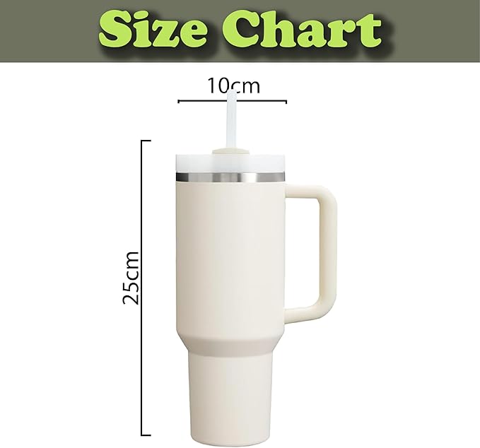 H&F Clicks Insulated Tumbler, Stainless Steel Tumbler with Leakproof Lid for Water, Coffee or Iced Tea. Cup Holder Compatible for Travel, BPA-Free Water Bottle, Vacuum Insulated Tumbler.
