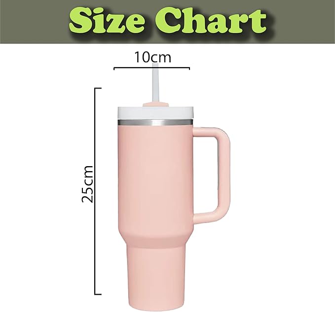 H&F Clicks Insulated Tumbler, Stainless Steel Tumbler with Leakproof Lid for Water, Coffee or Iced Tea. Cup Holder Compatible for Travel, BPA-Free Water Bottle, Vacuum Insulated Tumbler.