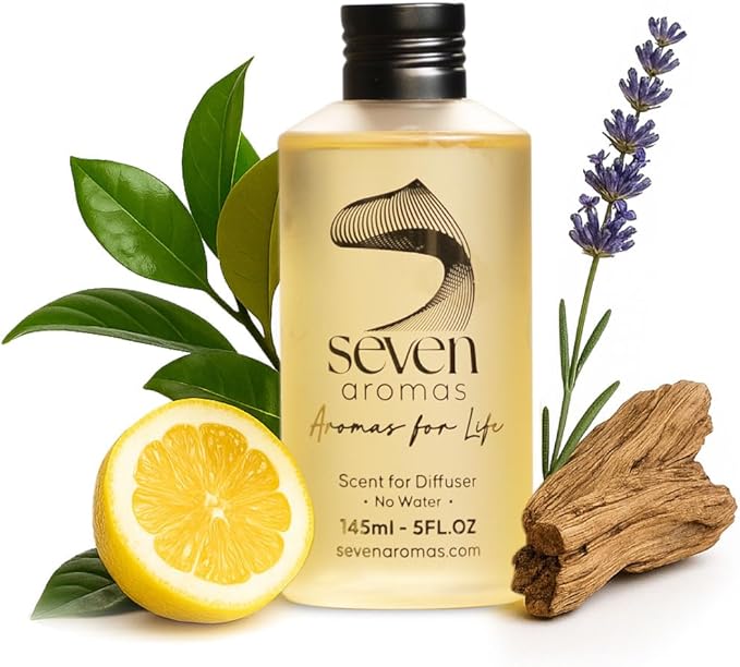 SevenAromas Hotel Scent Diffuser Oil, Luxury Hotel-Inspired Essential Oil for Aromatherapy & HVAC Diffusers – Premium Dropper Bottle - 145 ml 5 FL oz (Bora Bora)