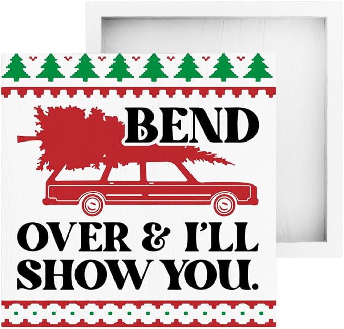National Lampoon'S Christmas Vacation Decorations For Home Christmas Vacation Decorations For Office Table Xmas Rustic Home Decor 5 X 5 Inches